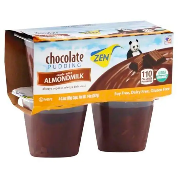 Order Zen Pudding, Chocolate - 4 Pack food online from Holiday farms store, Roslyn Heights on bringmethat.com