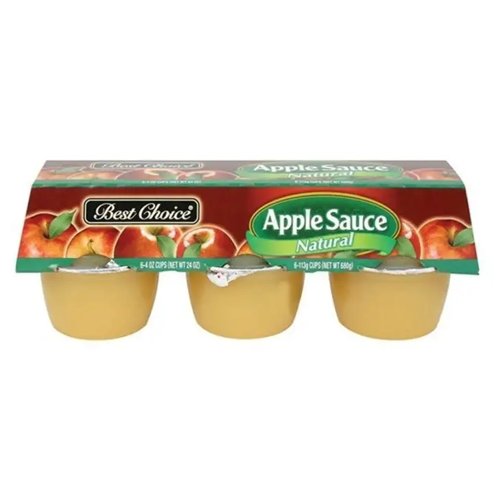 Order Best Choice Natural Apple Sauce - 43620 Ounces food online from Fligner Market store, Lorain on bringmethat.com