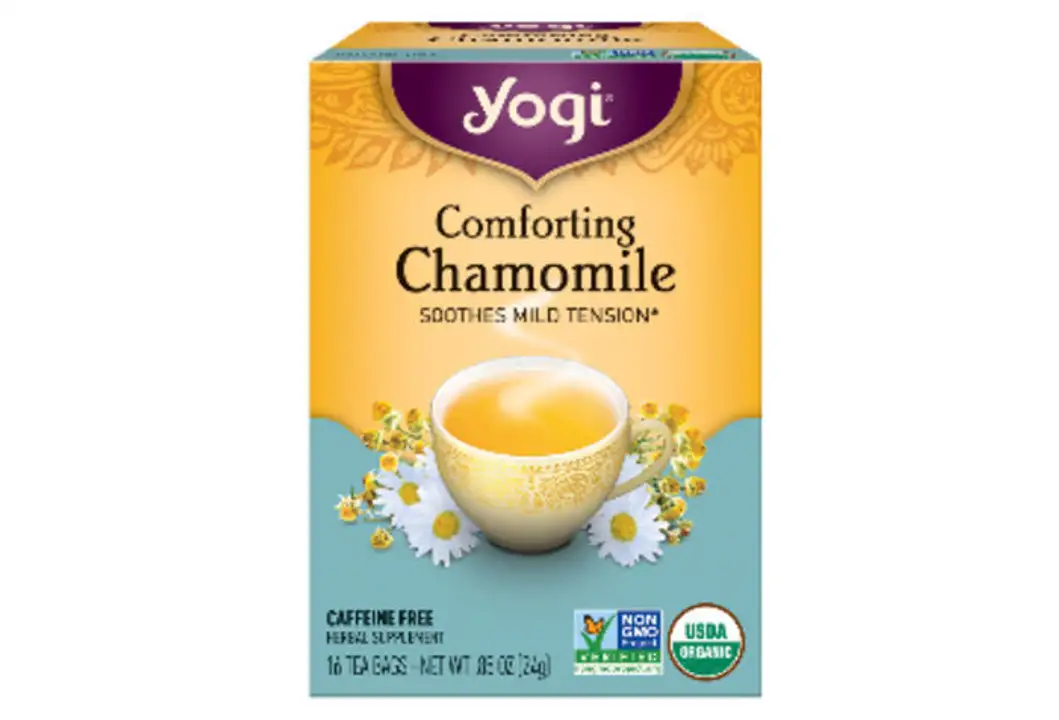 Order Yogi Chamomile, Comforting, Caffeine Free, Bags - 16 Bags food online from Whole Foods Co-Op Denfeld store, Duluth on bringmethat.com