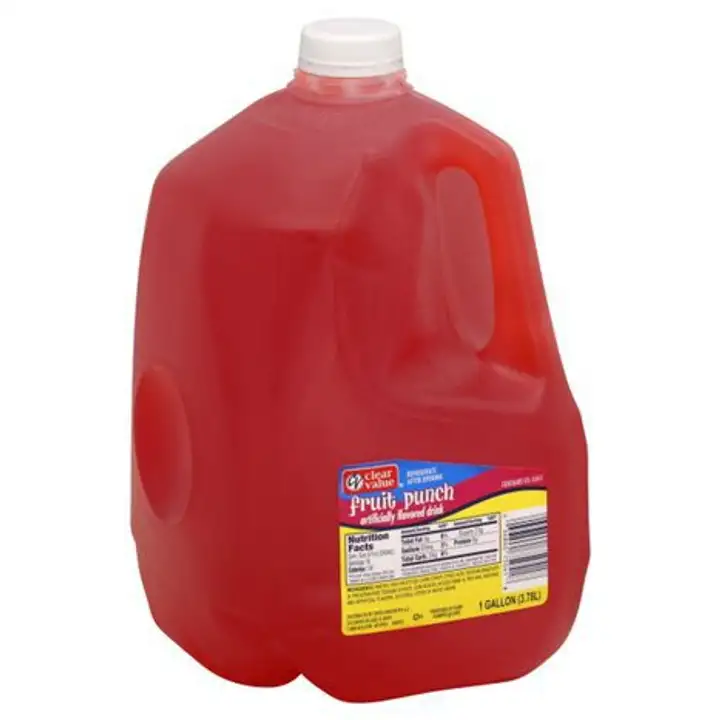 Order Clear Value Fruit Punch - 128 Ounces food online from Fligner Market store, Lorain on bringmethat.com
