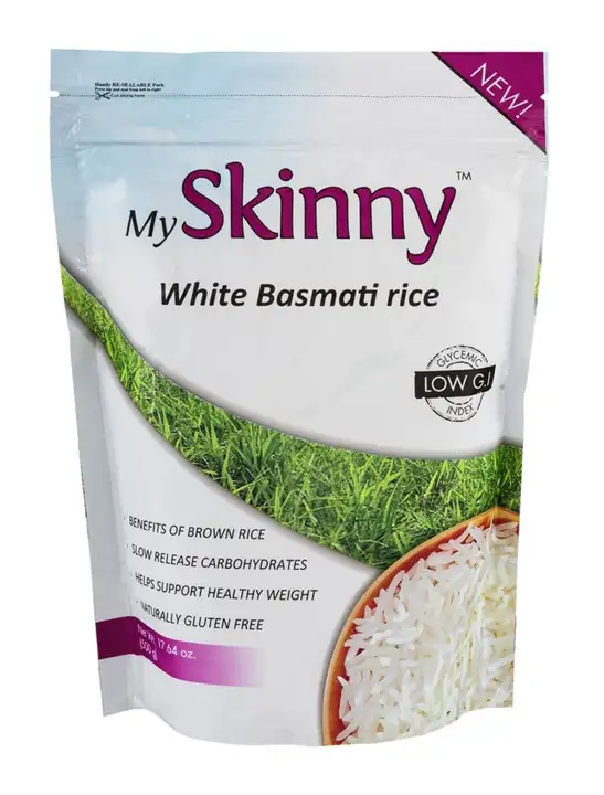 Order My Skinny Rice White Basmati Rice - 17.64 Ounces food online from Holiday farms store, Roslyn Heights on bringmethat.com