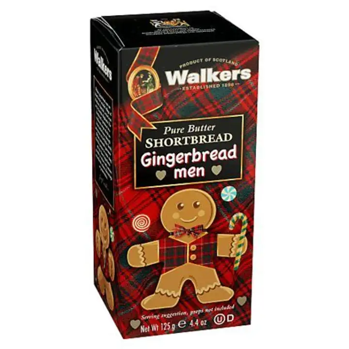Order Walkers Shortbread Gingerbread Men Biscuits - 4.4 Ounces food online from Whole Foods Co-Op Denfeld store, Duluth on bringmethat.com