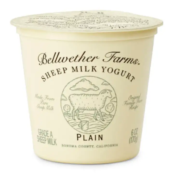 Order Bellwether Farms Yogurt, Sheep Milk, Plain - 6 Ounces food online from Whole Foods Co-Op Denfeld store, Duluth on bringmethat.com