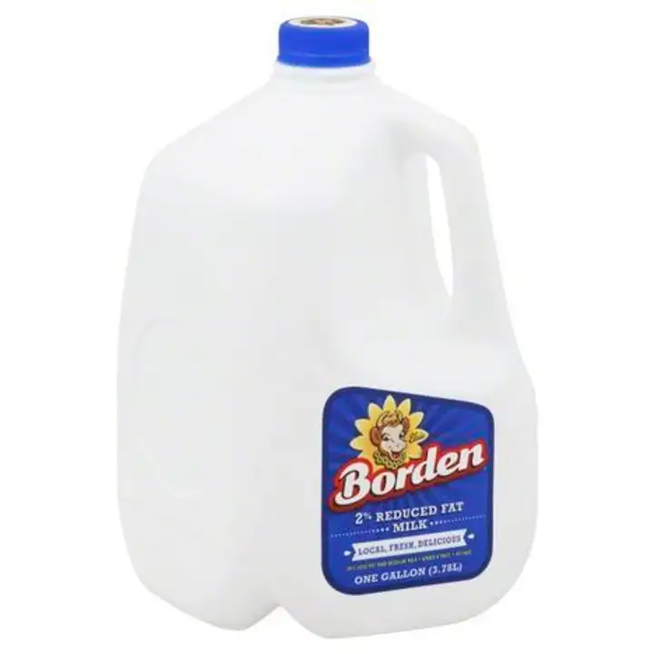 Order Borden Milk, Reduced Fat, 2% - 1 Gallon food online from Fligner Market store, Lorain on bringmethat.com