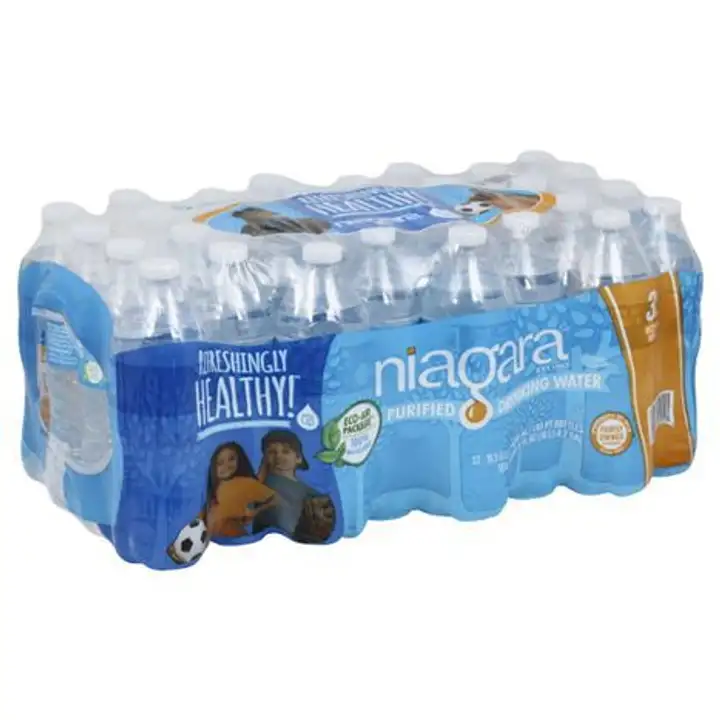 Order Niagara Drinking Water, Purified - 32 Each food online from Fligner Market store, Lorain on bringmethat.com