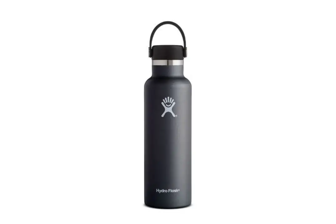 Order Hydro Flask 21 oz Standard Mouth - BLACK food online from Whole Foods Co-Op Denfeld store, Duluth on bringmethat.com