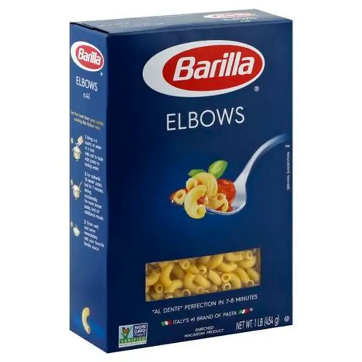 Order Barilla Elbows, n.41 - 16 Ounces food online from Meats Supreme store, Brooklyn on bringmethat.com