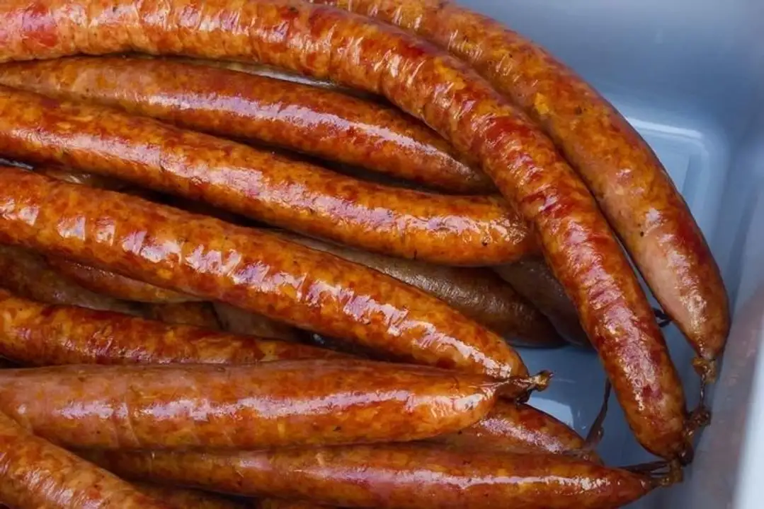 Order Macedonian Sausage food online from Fligner Market store, Lorain on bringmethat.com
