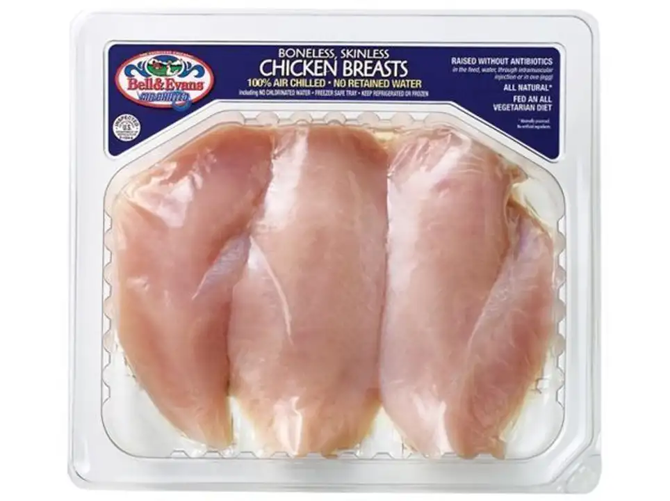 Order Bell & Evans Boneless Chicken Breast food online from Holiday farms store, Roslyn Heights on bringmethat.com