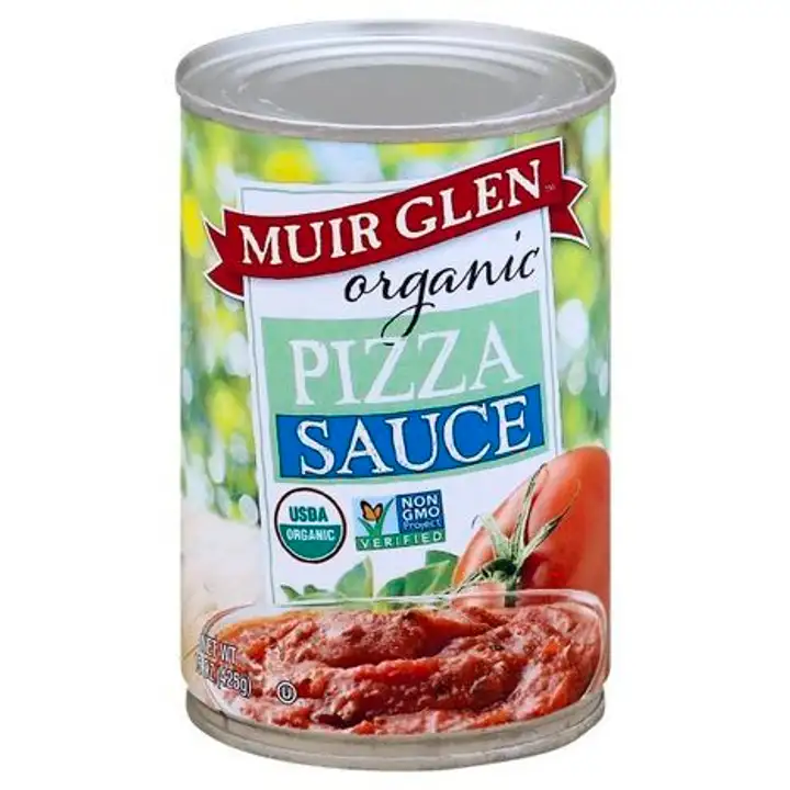 Order Muir Glen Organic Pizza Sauce - 15 Ounces food online from Novato Harvest Market store, Novato on bringmethat.com