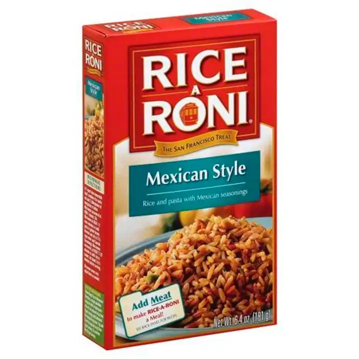 Order Rice A Roni Rice and Pasta, Mexican Style - 6.4 Ounces food online from Fligner Market store, Lorain on bringmethat.com