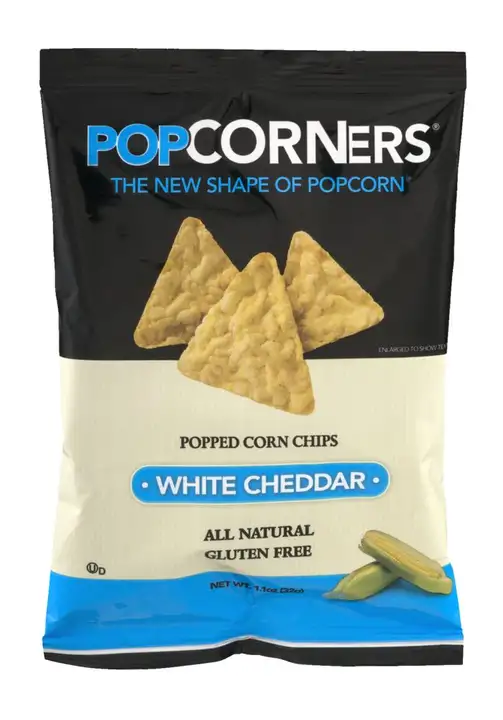 Order PopCorners Popped Corn Chips, White Cheddar - 1 Ounce food online from Holiday farms store, Roslyn Heights on bringmethat.com