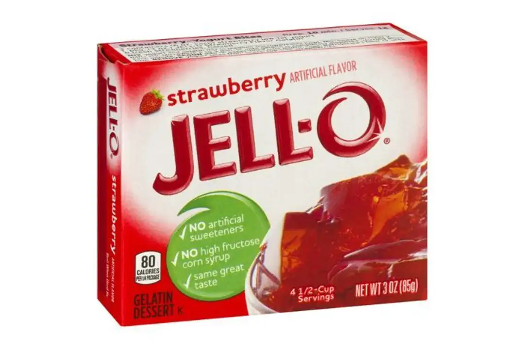 Order Jell O Gelatin Dessert, Strawberry - 3 Ounces food online from Holiday farms store, Roslyn Heights on bringmethat.com