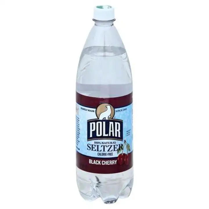 Order Polar Seltzer, Black Cherry - 33.8 Ounces food online from Holiday farms store, Roslyn Heights on bringmethat.com