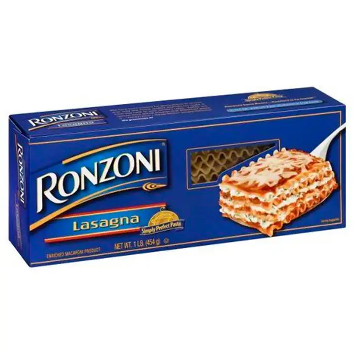 Order Ronzoni Lasagna, No. 80 - 16 Ounces food online from Novato Harvest Market store, Novato on bringmethat.com