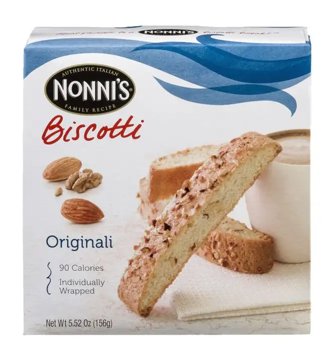 Order Nonnis Biscotti, Originali - 5.5 Ounces food online from Novato Harvest Market store, Novato on bringmethat.com