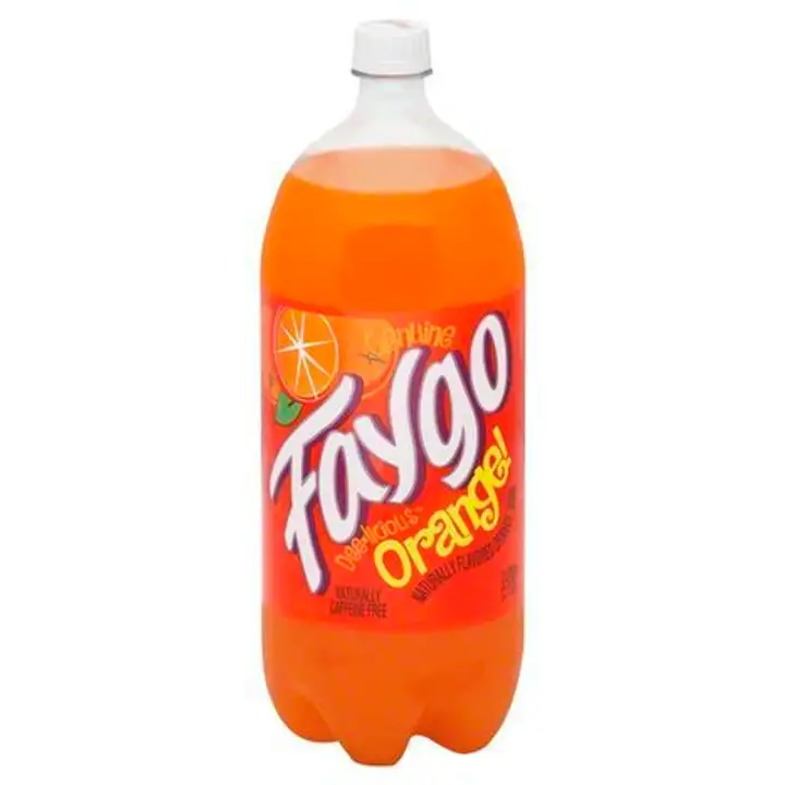 Order Faygo Soda, Orange - 67.6 Ounces food online from Fligner Market store, Lorain on bringmethat.com