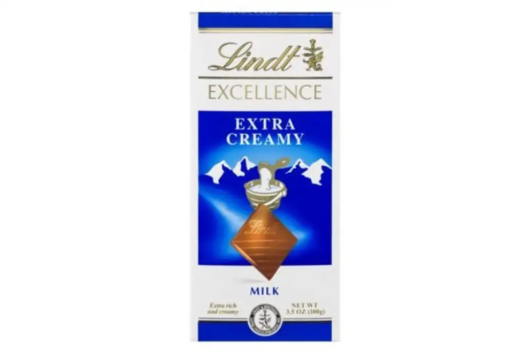 Order Lindt Excellence Milk Chocolate, Extra Creamy - 3.5 Ounces food online from Novato Harvest Market store, Novato on bringmethat.com