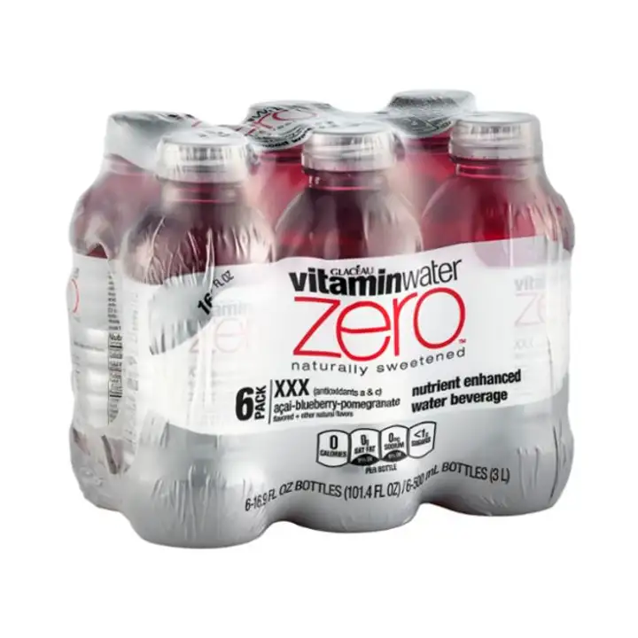 Order Vitaminwater Zero Water Beverage, Nutrient Enhanced, XXX, Acai-Blueberry-Pomegranate - 6 Each food online from Holiday farms store, Roslyn Heights on bringmethat.com
