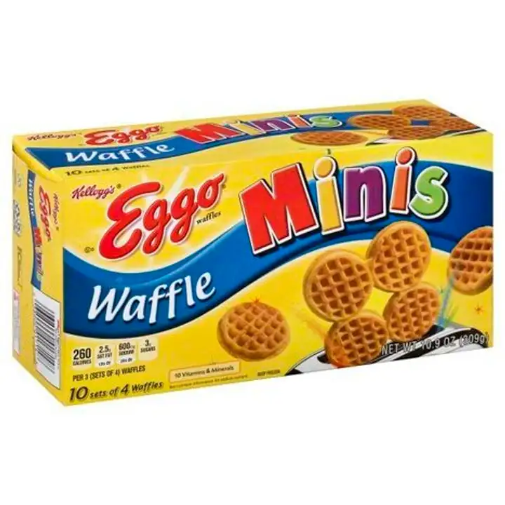 Order Eggo Minis Waffle - 10.9 Ounces food online from Holiday farms store, Roslyn Heights on bringmethat.com