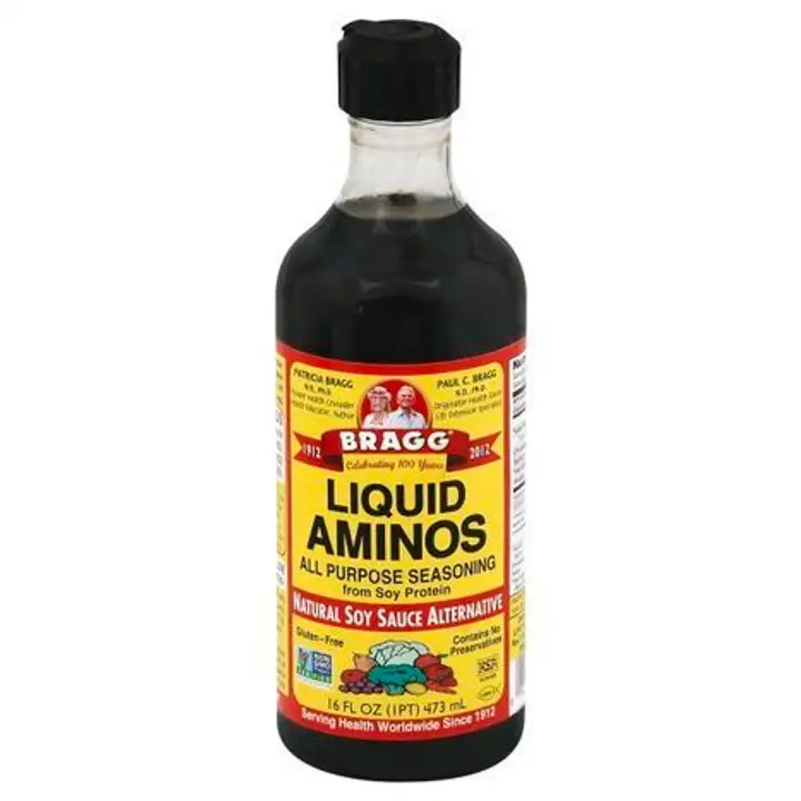 Order Bragg Liquid Aminos - 16 Ounces food online from Whole Foods Co-Op Denfeld store, Duluth on bringmethat.com