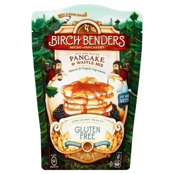 Order Birch Benders Pancake & Waffle Mix, Gluten Free - 14 Ounces food online from Whole Foods Co-Op Denfeld store, Duluth on bringmethat.com