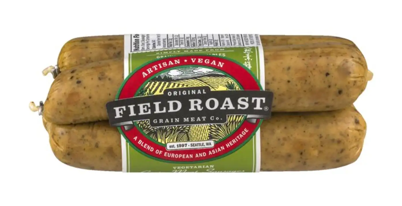Order Field Roast Grain Meat Sausages, Vegetarian, Smoked Apple Sage - 12.95 Ounces food online from Whole Foods Co-Op Denfeld store, Duluth on bringmethat.com