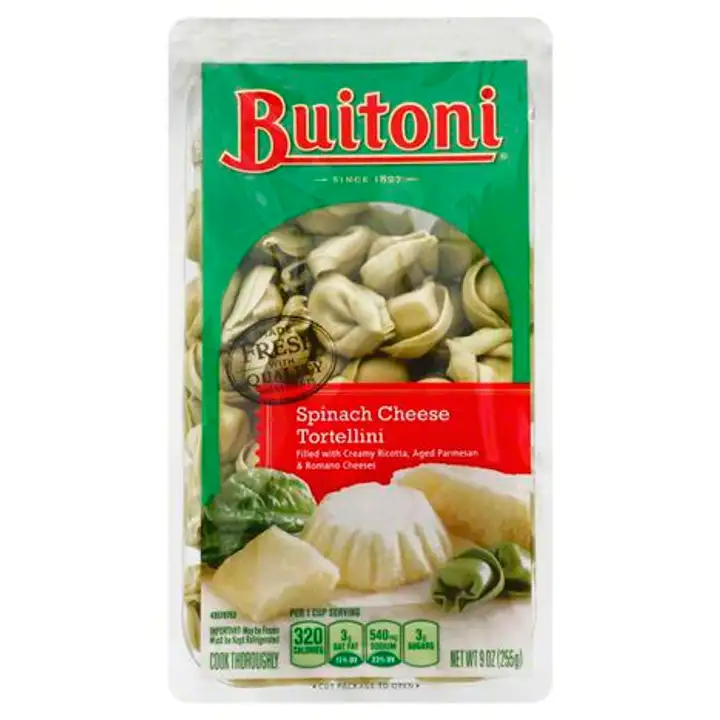 Order Buitoni Tortellini, Spinach Cheese - 8 Ounces food online from Novato Harvest Market store, Novato on bringmethat.com