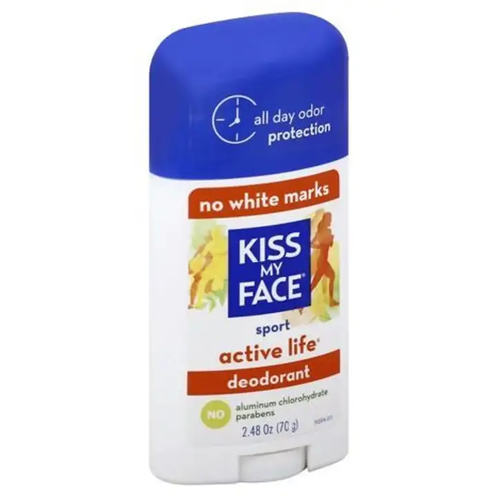 Order Kiss My Face Active Life Deodorant, Sport - 2.48 Ounces food online from Whole Foods Co-Op Denfeld store, Duluth on bringmethat.com