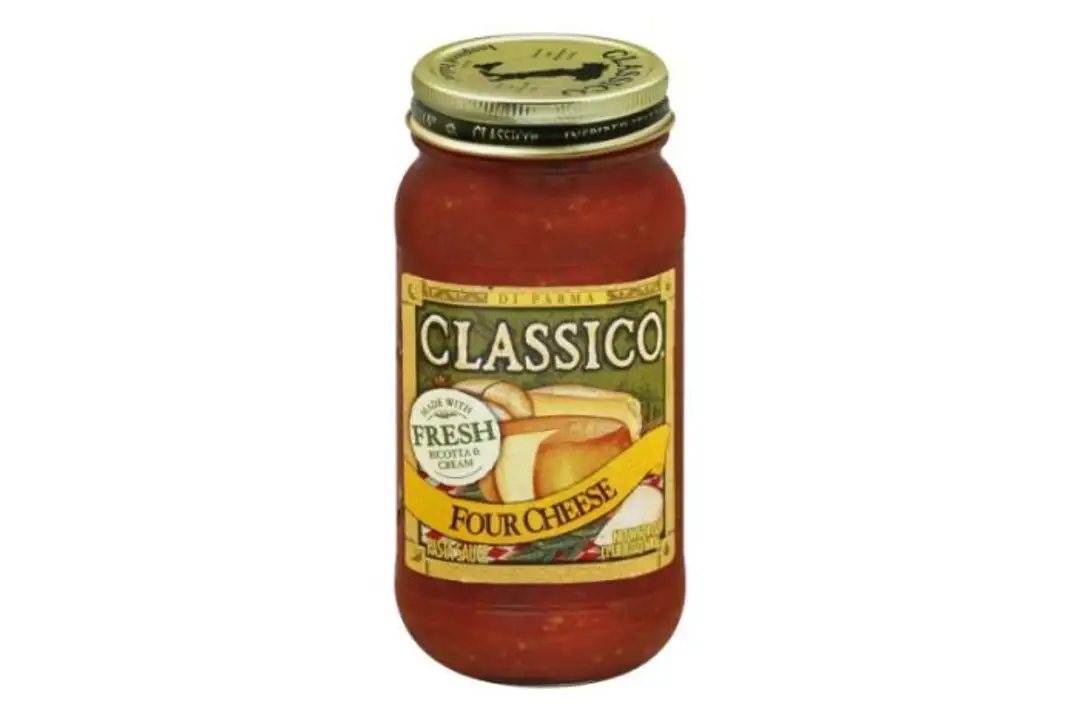 Order Classico Pasta Sauce, Four Cheese - 26 Ounces food online from Novato Harvest Market store, Novato on bringmethat.com