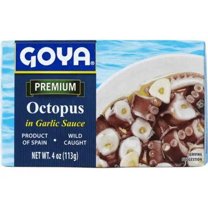 Order Goya Octopus Garlic Sauce - 4 Ounces food online from Fligner Market store, Lorain on bringmethat.com