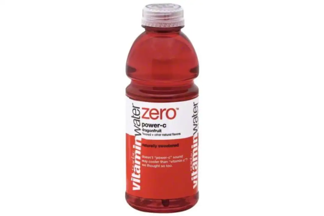 Order Vitaminwater Zero Water Beverage, Nutrient Enhanced, Power-C Dragonfruit - 20 Ounces food online from Holiday farms store, Roslyn Heights on bringmethat.com
