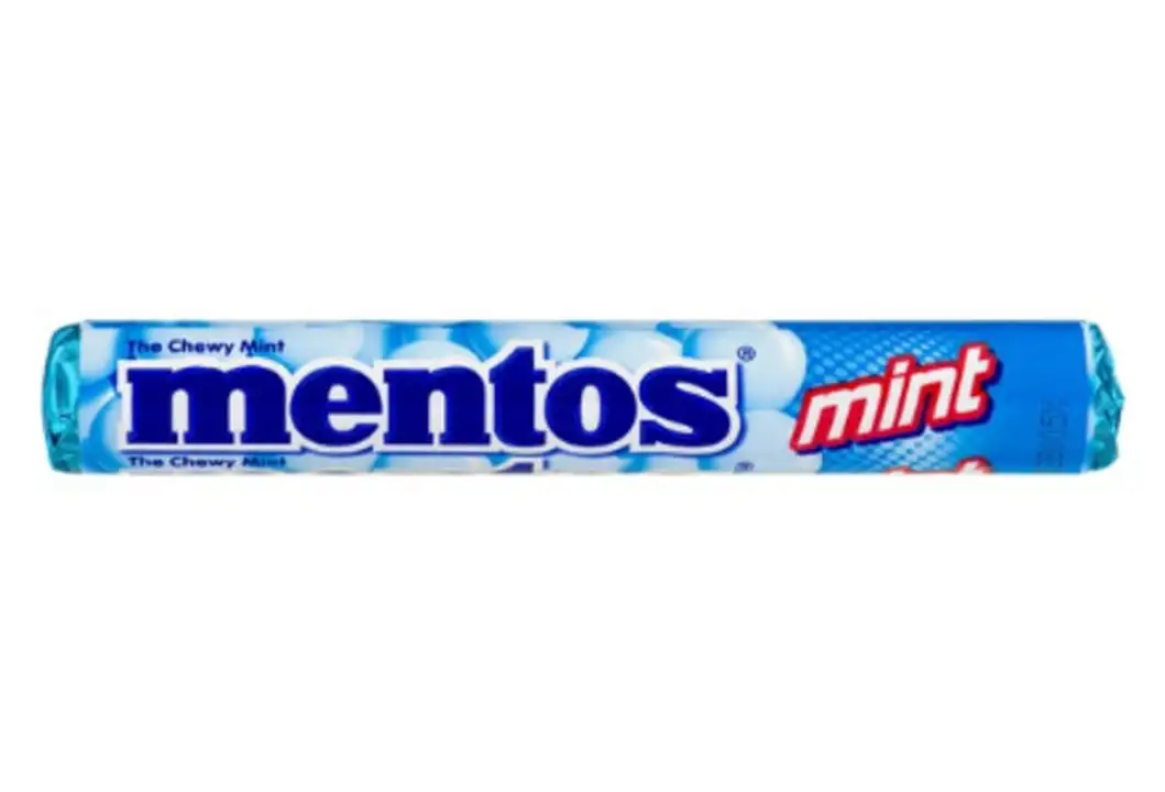 Order Mentos Chewy Mint - 1.3 Ounces food online from Novato Harvest Market store, Novato on bringmethat.com