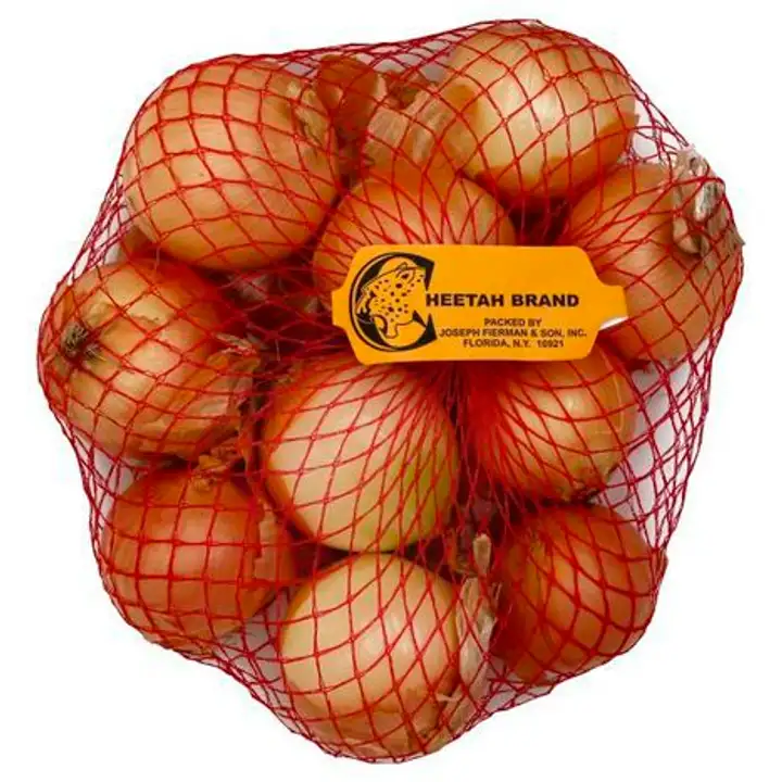 Order Cheetah Brand Onions, Yellow - 3 Pound Bags food online from Fligner Market store, Lorain on bringmethat.com