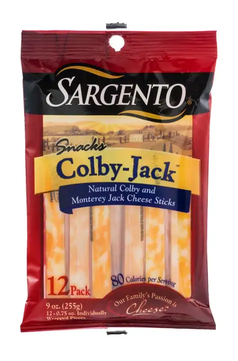 Order Sargento Snacks Cheese Sticks, Colby-Jack - 9 Ounces food online from Novato Harvest Market store, Novato on bringmethat.com