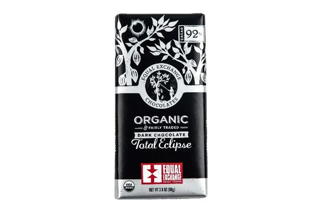 Order Equal Exchange Total Eclipse Organic Dark Chocolate - 80 Grams food online from Whole Foods Co-Op Denfeld store, Duluth on bringmethat.com