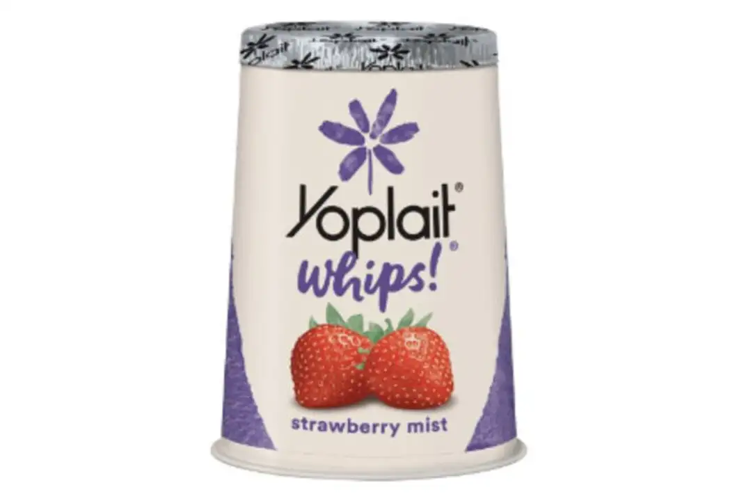 Order Yoplait Light & Fluffy Strawberry Mist Whips Yogurt - 4 Ounces food online from Fligner Market store, Lorain on bringmethat.com