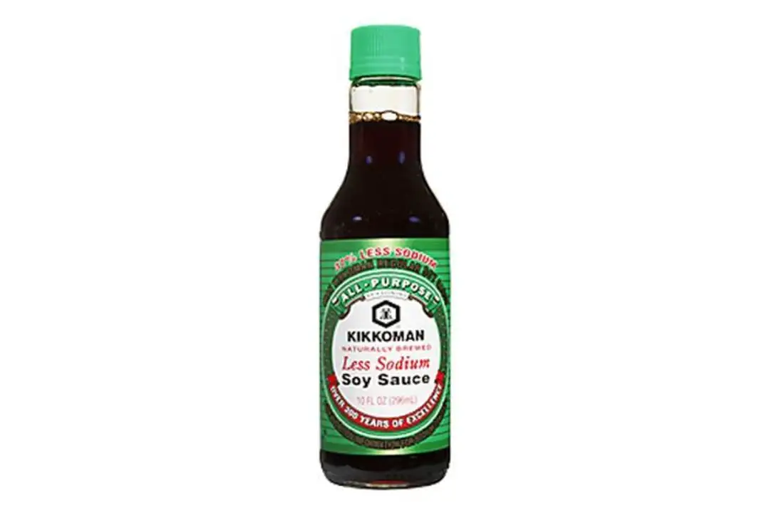 Order Kikkoman Soy Sauce, Naturally Brewed, Less Sodium - 10 Ounces food online from Holiday farms store, Roslyn Heights on bringmethat.com