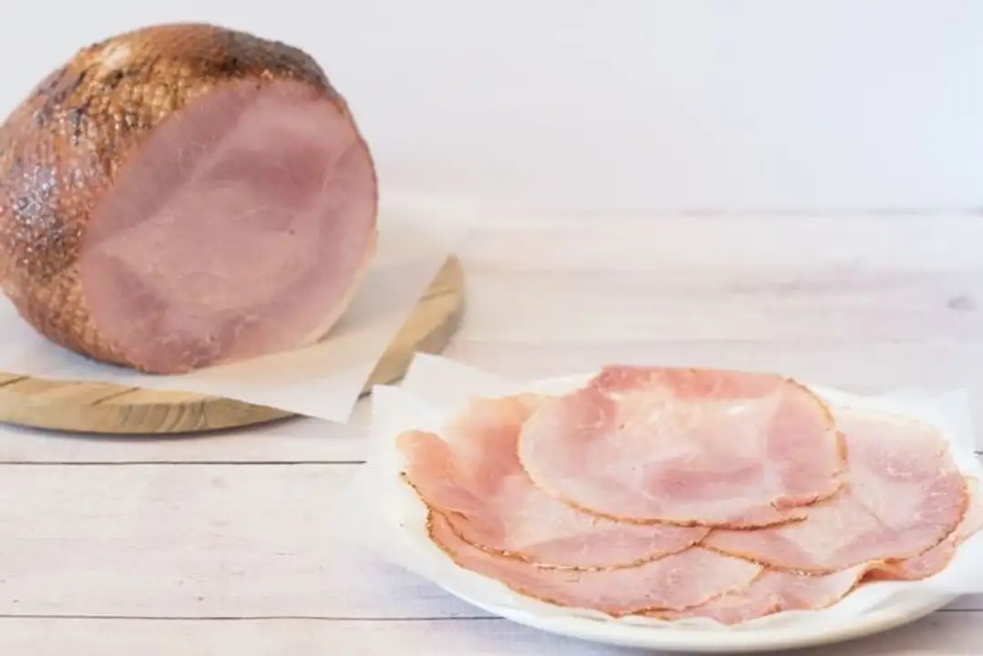 Order Store Baked Virginia Ham food online from Holiday farms store, Roslyn Heights on bringmethat.com