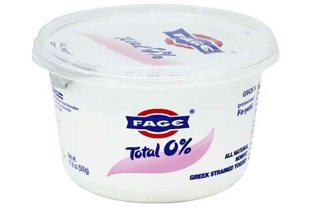 Order Fage Total Yogurt, Greek, Nonfat, Strained - 150 Grams food online from Holiday farms store, Roslyn Heights on bringmethat.com