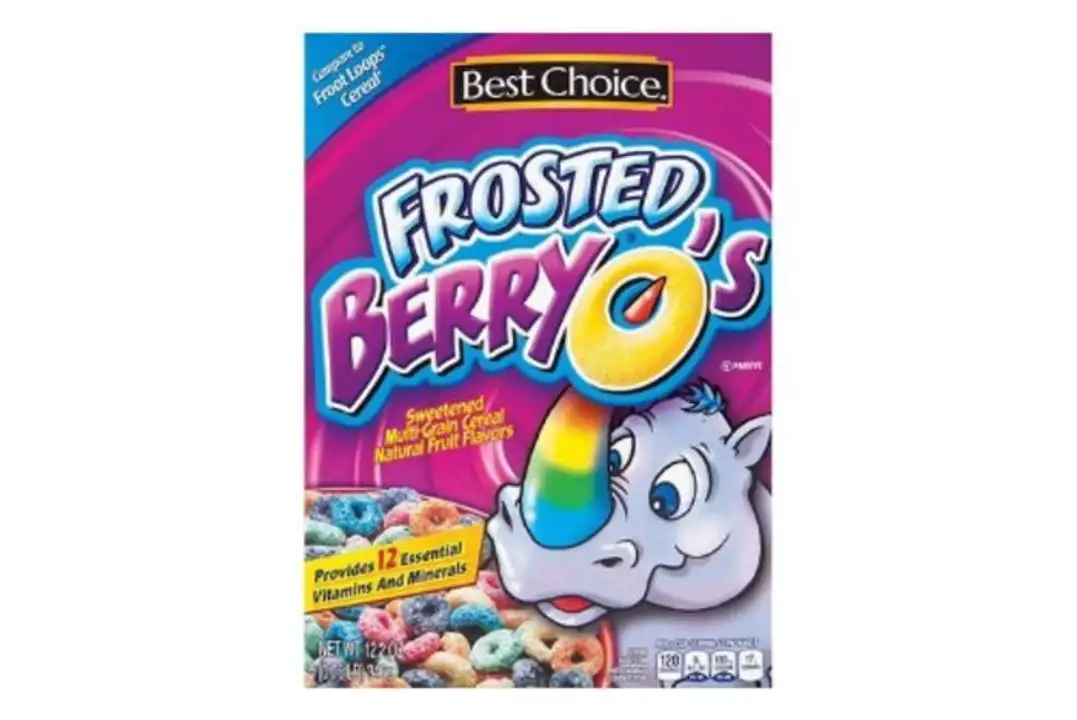 Order Best Choice Frosted Berry O's - 12.2 Ounces food online from Fligner Market store, Lorain on bringmethat.com