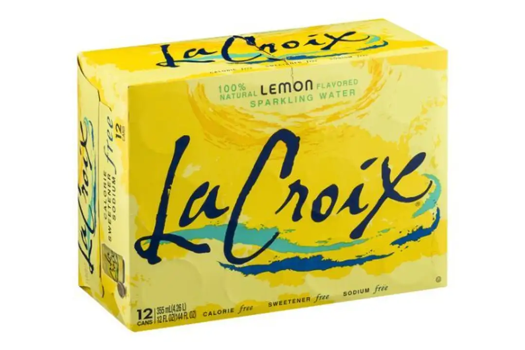 Order LaCroix Sparkling Water, Lemon - 12 Fluid Ounces (Pack of 12) food online from Whole Foods Co-Op Denfeld store, Duluth on bringmethat.com