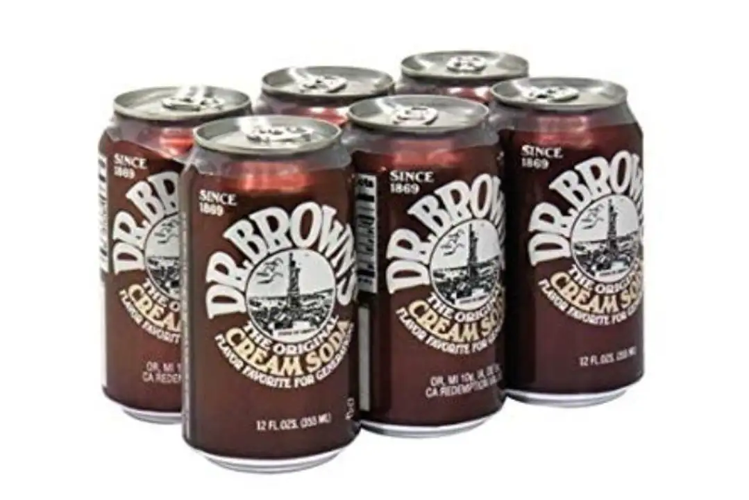 Order Dr Browns Soda, Cream - 12 Ounces food online from Holiday farms store, Roslyn Heights on bringmethat.com