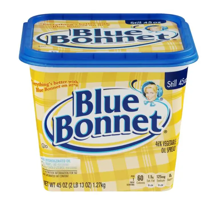 Order Blue Bonnet Vegetable Oil Spread, 46% - 15 Ounces food online from Fligner Market store, Lorain on bringmethat.com