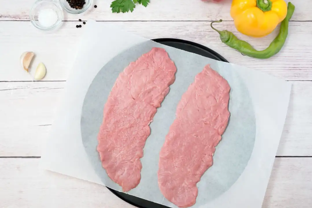 Order Top Round Nature Veal Cutlets food online from Meats Supreme store, Brooklyn on bringmethat.com