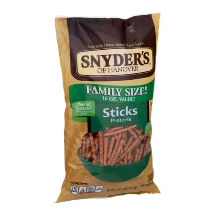 Order Snyders Pretzels, Sticks, Family Size! - 16 Ounces food online from Holiday farms store, Roslyn Heights on bringmethat.com