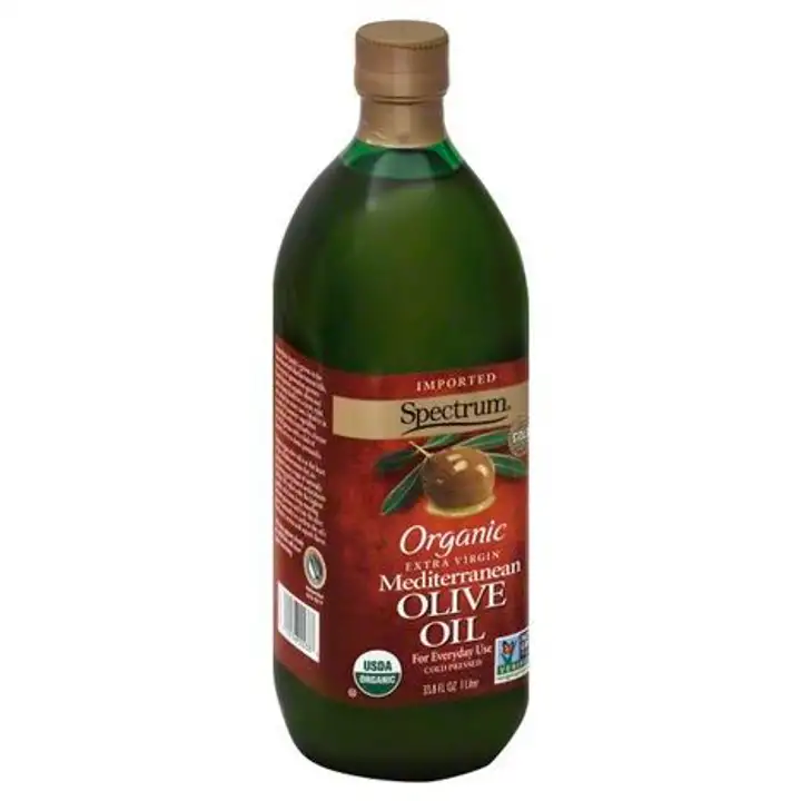 Order Spectrum Olive Oil, Extra Virgin, Organic, Mediterranean - 33.6 Ounces food online from Novato Harvest Market store, Novato on bringmethat.com
