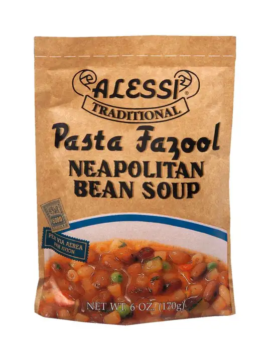Order Alessi Neapolitan Bean Soup, Pasta Fazool - 6 Ounces food online from Novato Harvest Market store, Novato on bringmethat.com