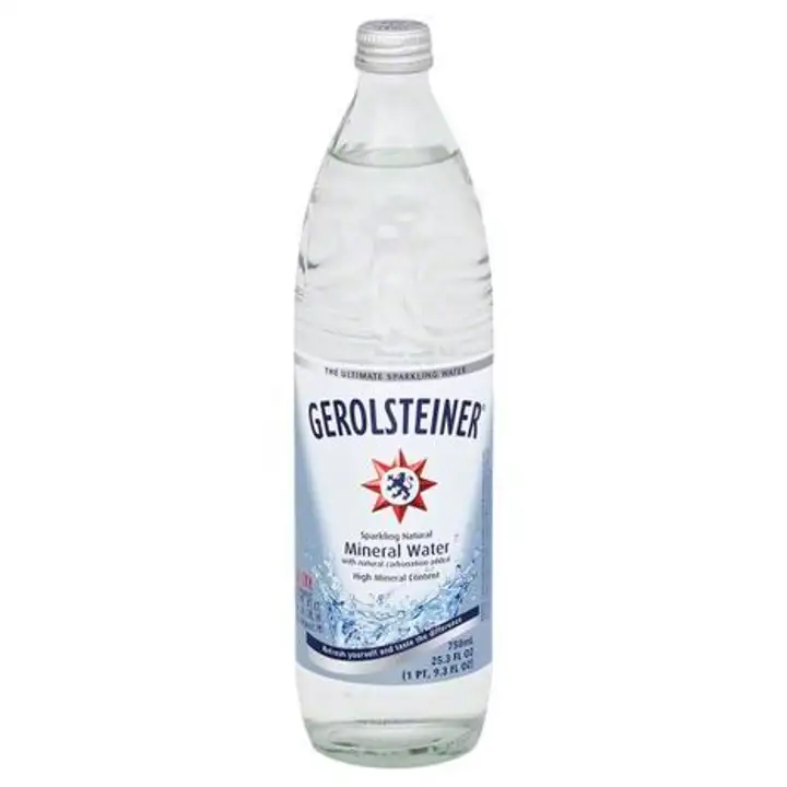 Order Gerolsteiner Sparkling Water, Natural Mineral - 25.3 Ounces food online from Holiday farms store, Roslyn Heights on bringmethat.com