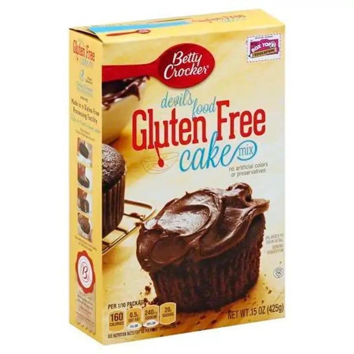 Order Betty Crocker Cake Mix, Gluten Free, Devil's Food - 15 Ounces food online from Holiday farms store, Roslyn Heights on bringmethat.com
